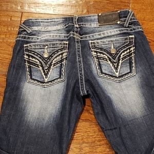 VIGOSS Women's Boot Cut Jeans - Tag Size 9/10 Length 33